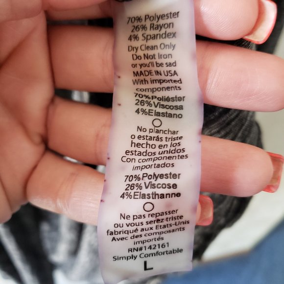 NWT grey striped cardigan - Picture 6 of 6